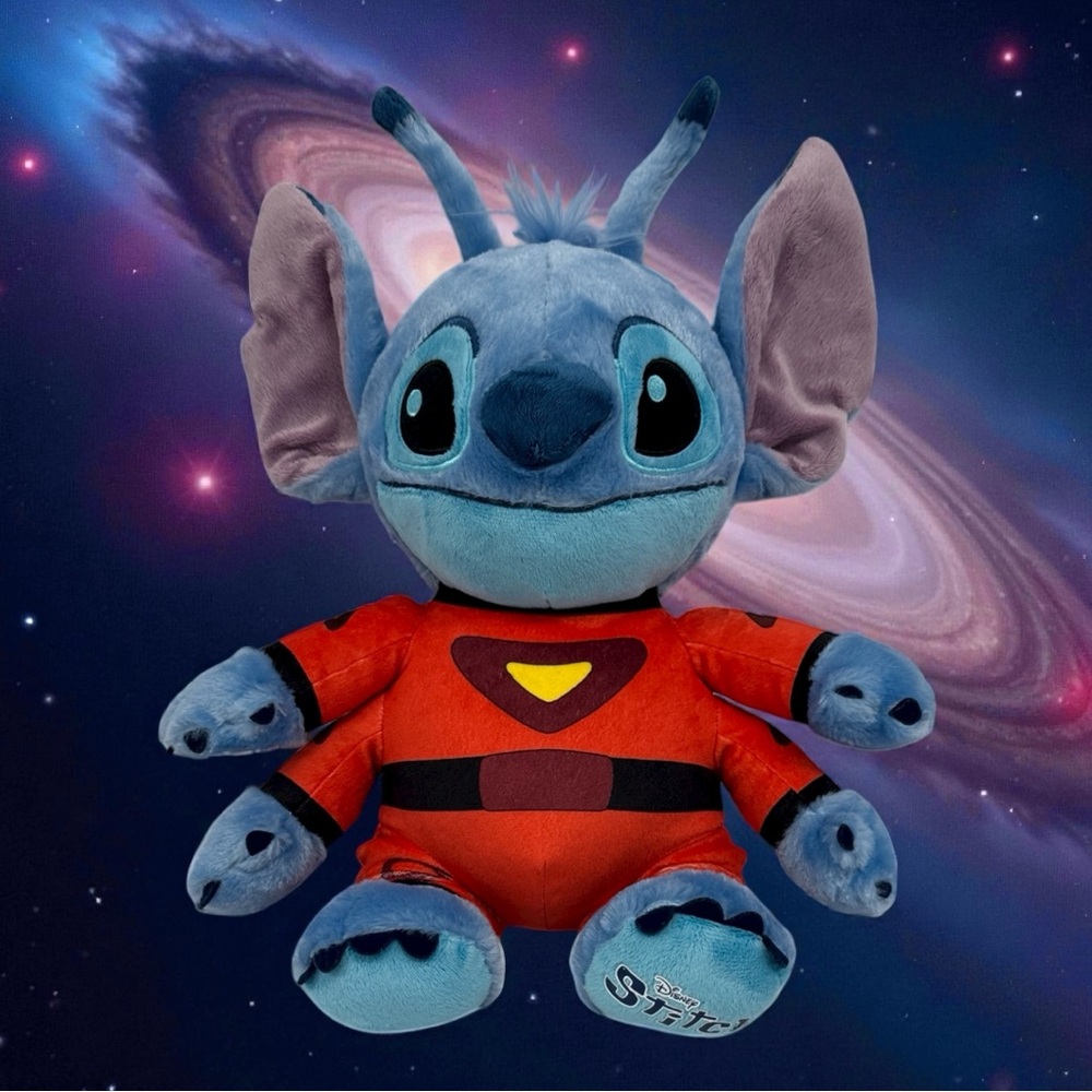 Build A Bear Disney Stitch Experiment 626 Suit Red Black Theme Park 16" Plush